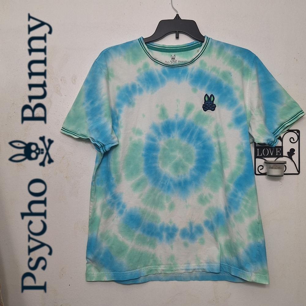 Psycho Bunny Men's Tie Dye T-Shirt